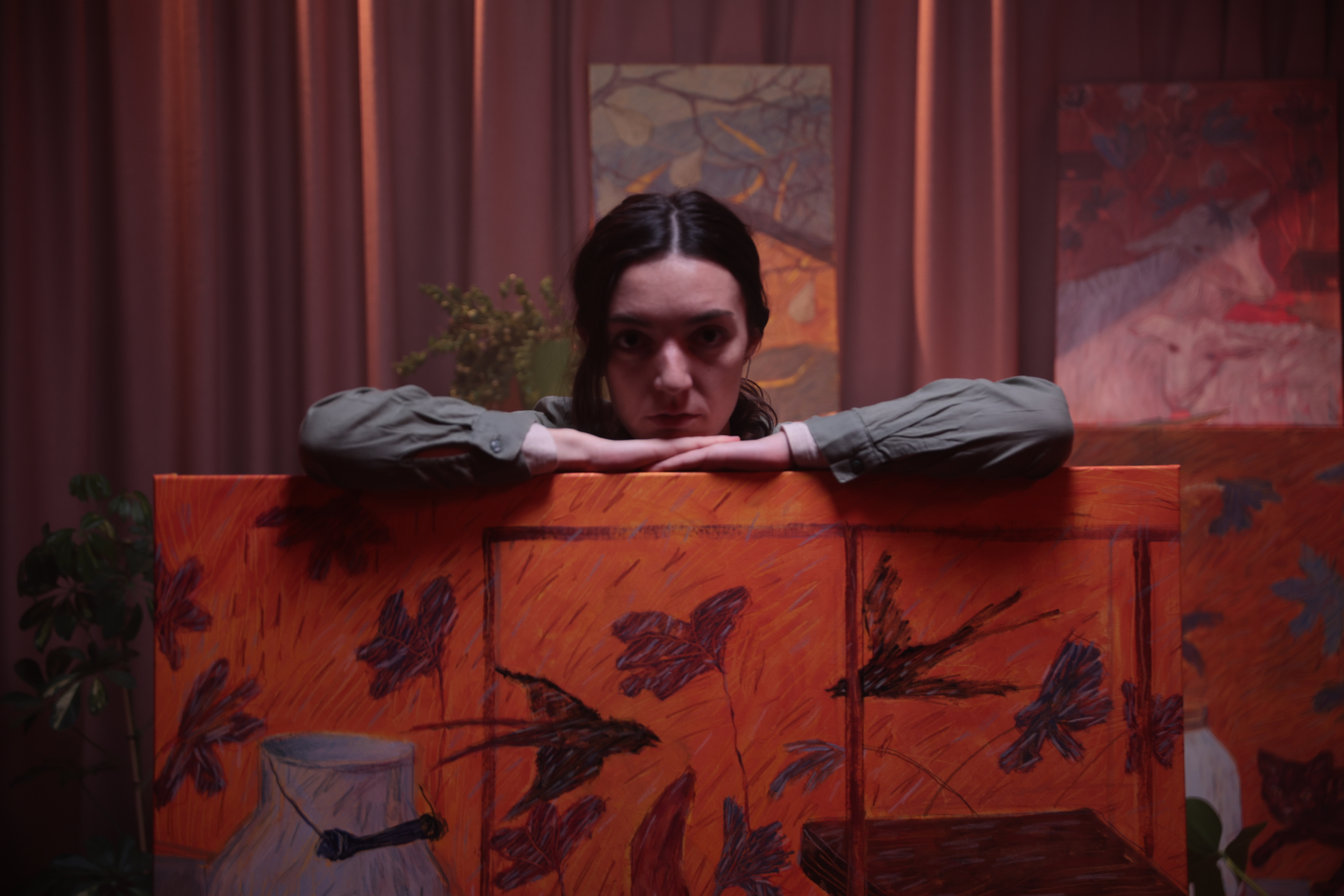 Portrait of Solomiya Ortynska, who works in the Painting style (Львів, Ukraine) Photo 1 of 3.