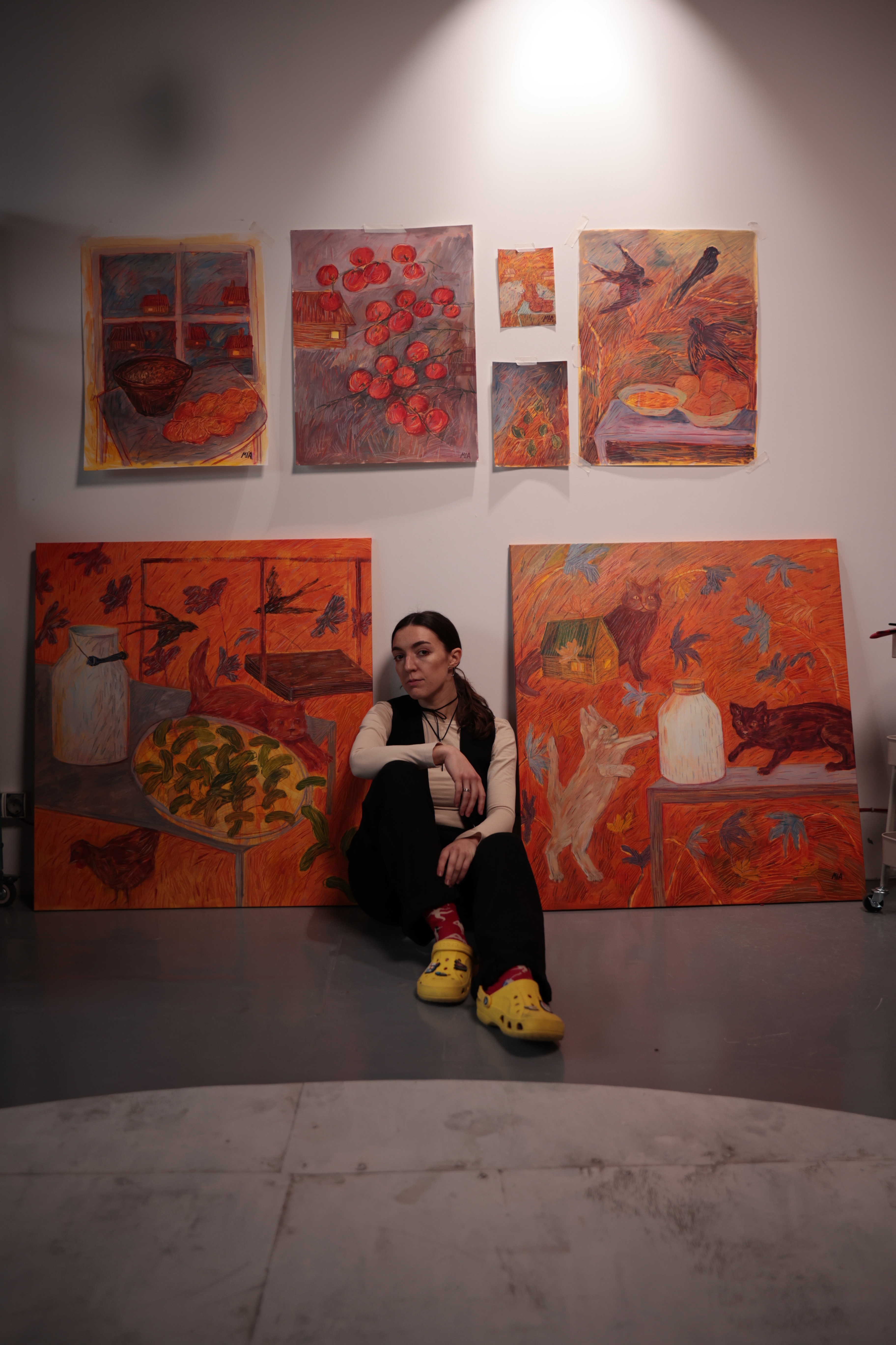 Portrait of Solomiya Ortynska, who works in the Painting style (Львів, Ukraine) Photo 3 of 3.