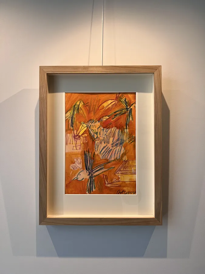 Зображення "Помаранчеве " від Соломія Ортинська, розмір: 20х30 см, матеріали: Олія на папері , медіум: Живопис, місто: Львів, серія: Про дім, ціна: $150