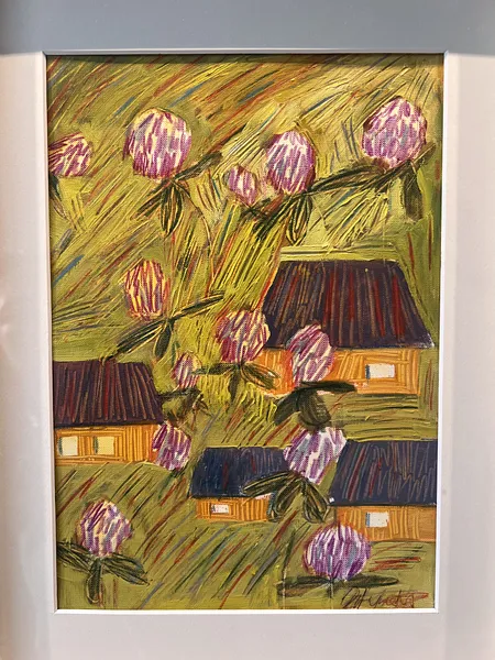 Зображення "Конюшина " від Соломія Ортинська, розмір: 20х30 см, матеріали: Олія на папері, місто: Львів, ціна: $150 Фото 2 з 2.