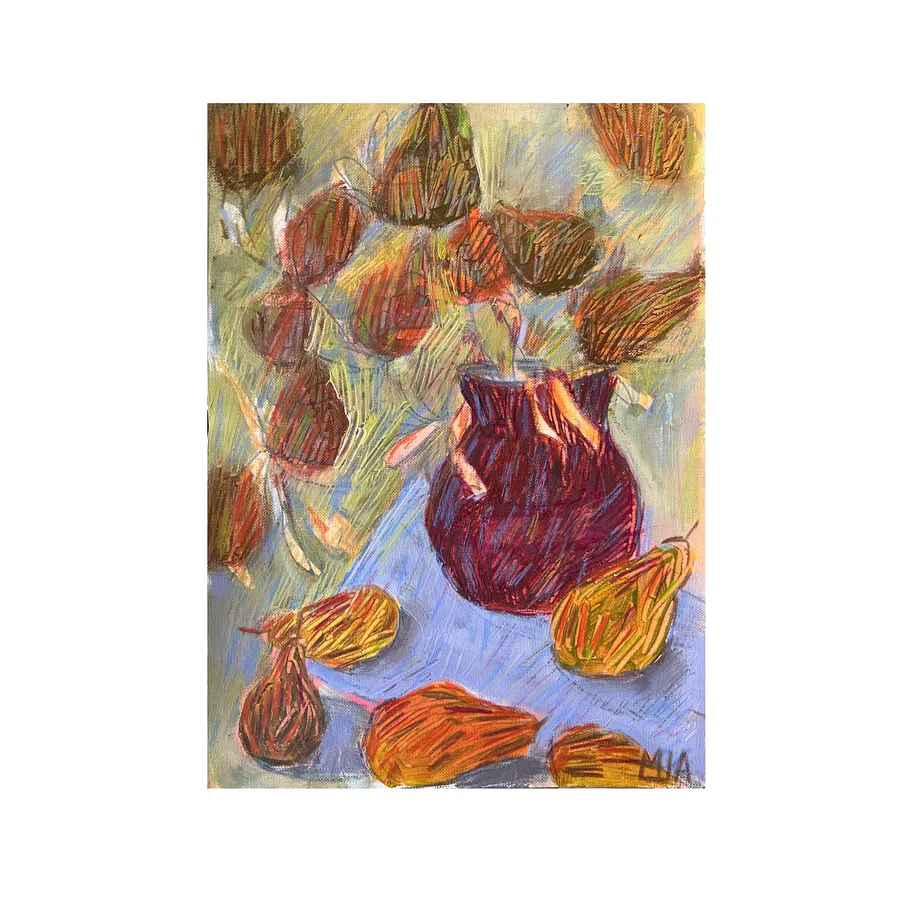 Image of Серпневе І by Solomiya Ortynska, size: 20x30, Painting medium, priced at $100 Photo 1 of 2.