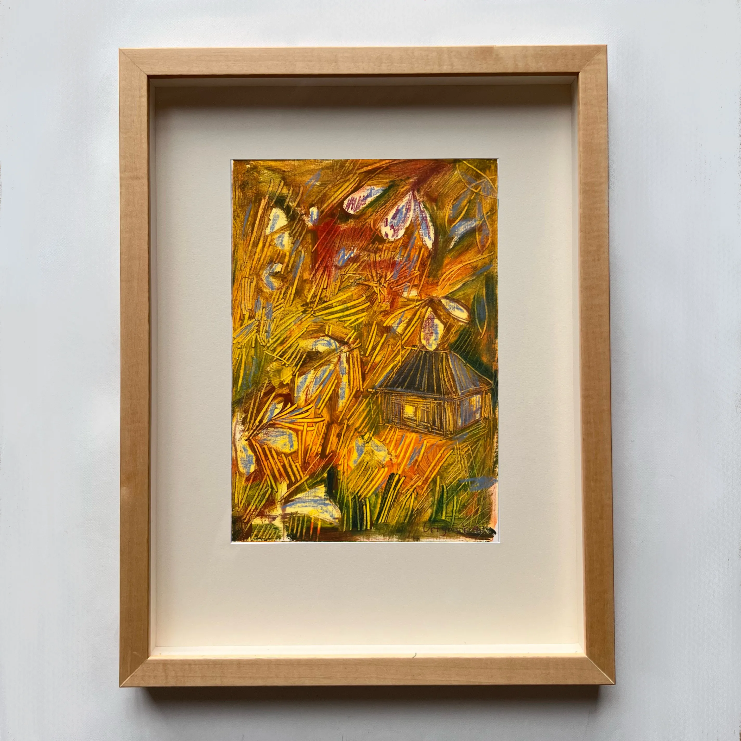 Image of Серпневе ІV by Solomiya Ortynska, size: 20x30, Painting medium, priced at $150