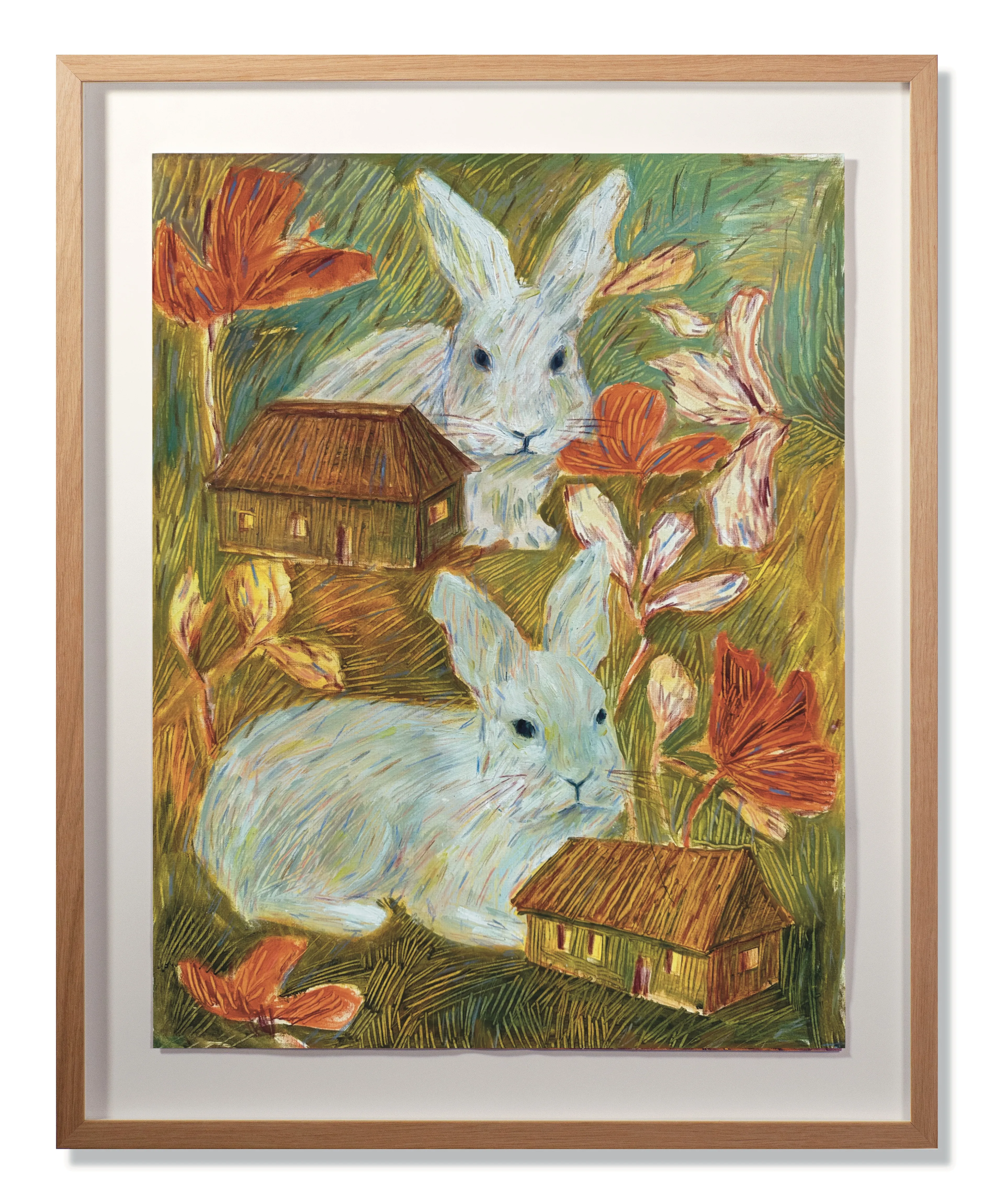 Зображення "На полі" від Соломія Ортинська, розмір: 50х65, матеріали: Олія на папері, медіум: Живопис, місто: Львів, серія: Про дім, ціна: $400 Фото 1 з 2.