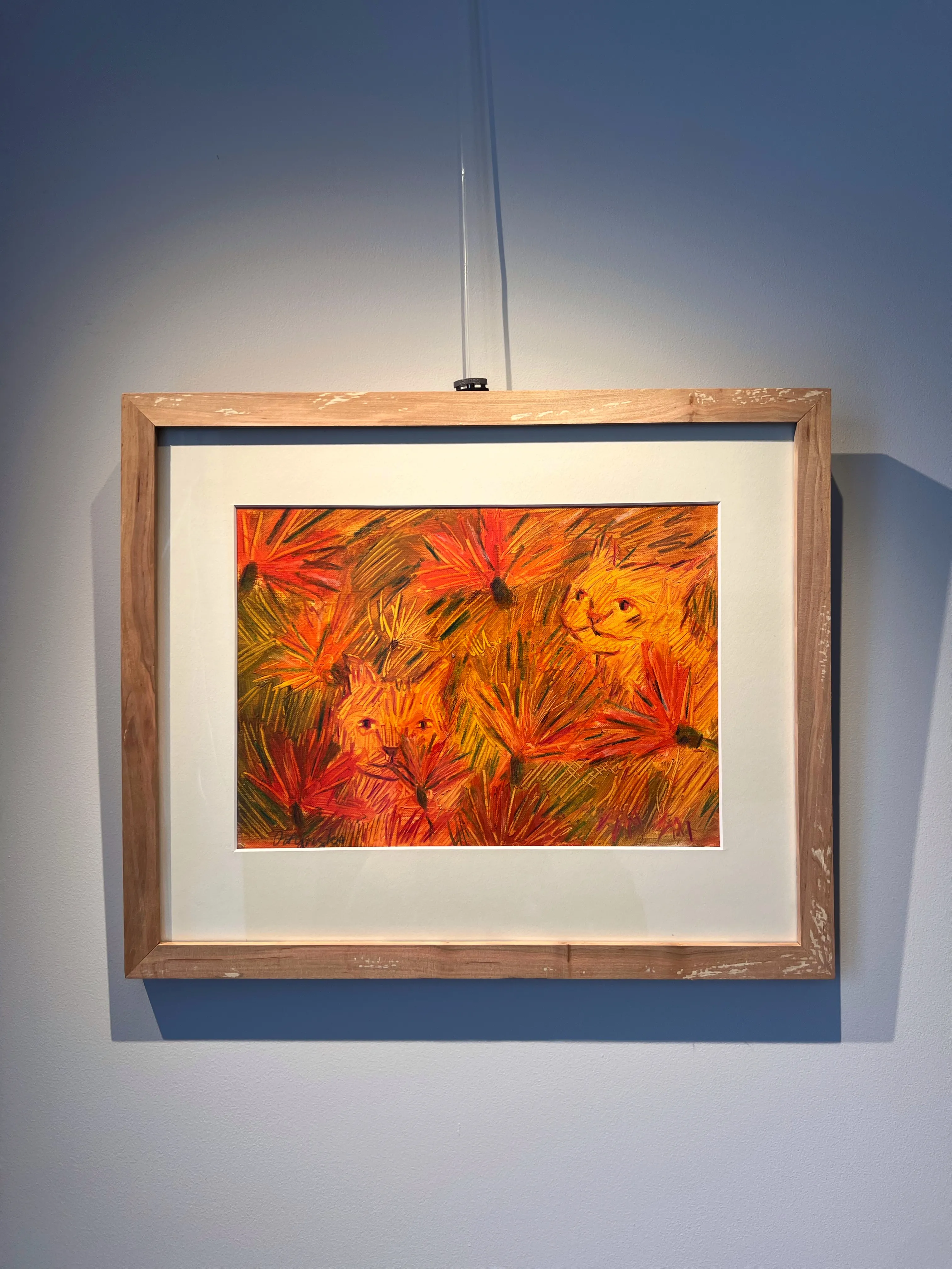 Image of Жовтень  by Solomiya Ortynska, size: 20х30, Painting medium, part of the Про дім series, priced at $130 Photo 1 of 3.