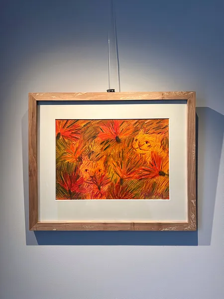 Image of Жовтень  by Solomiya Ortynska, size: 20х30, Painting medium, part of the Про дім series, priced at $130 Photo 2 of 3.