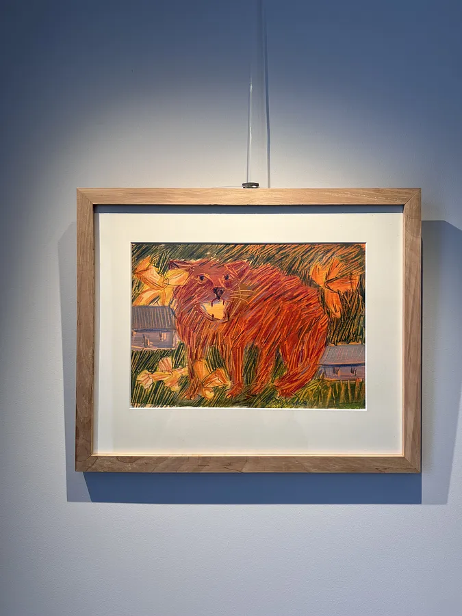 Image of Квітень  by Solomiya Ortynska, size: 20х30 см , Painting medium, part of the Про дім series, priced at $130 Photo 1 of 2.