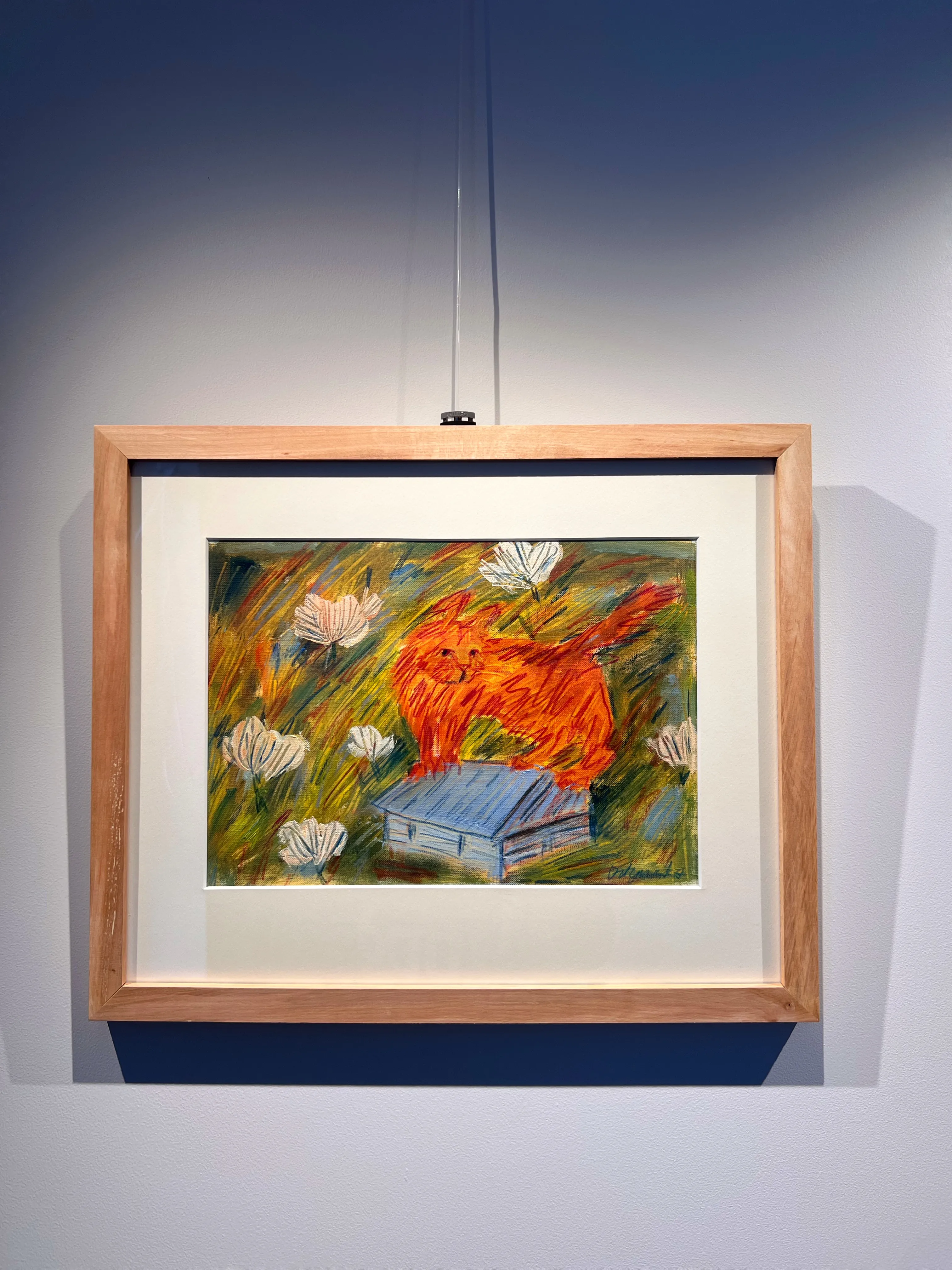 Image of Травень  by Solomiya Ortynska, size: 20х30 см , Painting medium, part of the Про дім series, priced at $130