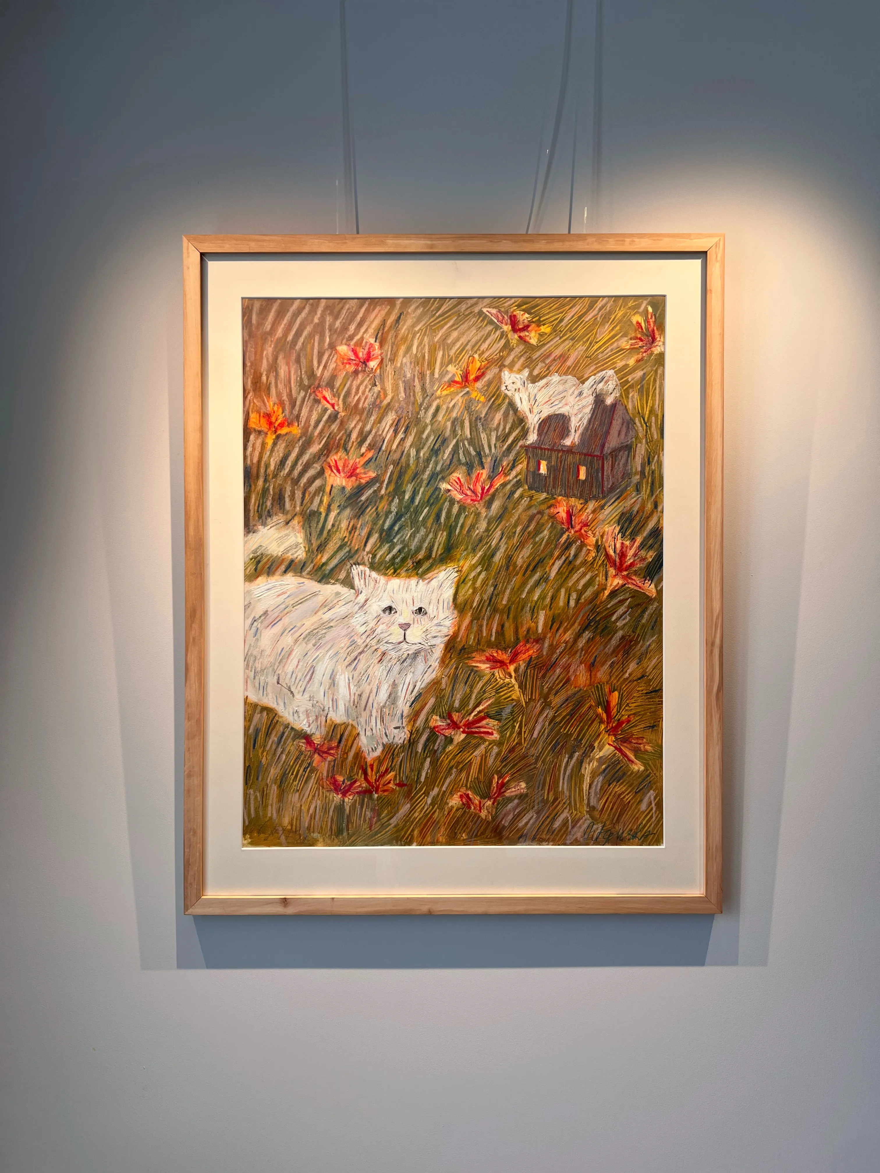 Image of Погляд  by Solomiya Ortynska, size: 50х65 см, Painting medium, part of the Про дім series, priced at $450