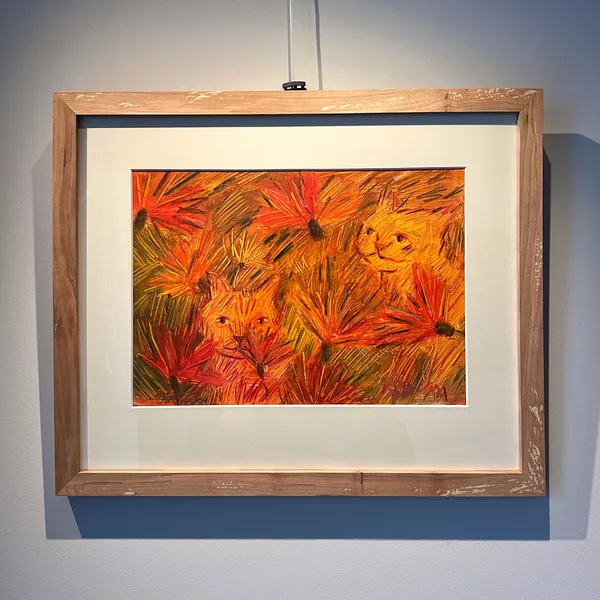 Image of Жовтень  by Solomiya Ortynska, size: 20х30, Painting medium, part of the Про дім series, priced at $120