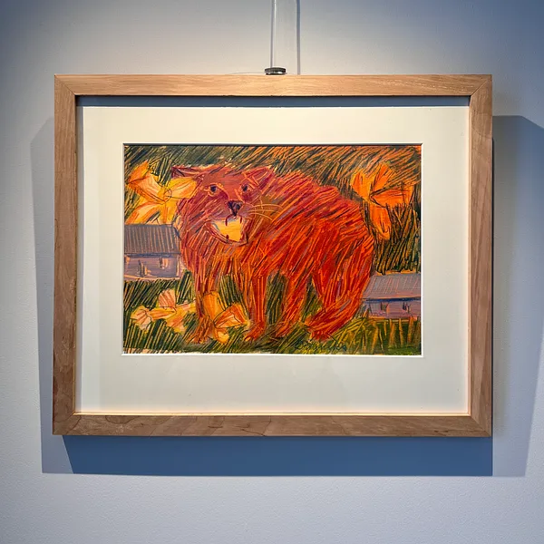 Image of Квітень  by Solomiya Ortynska, size: 20х30 см , Painting medium, part of the Про дім series, priced at $130