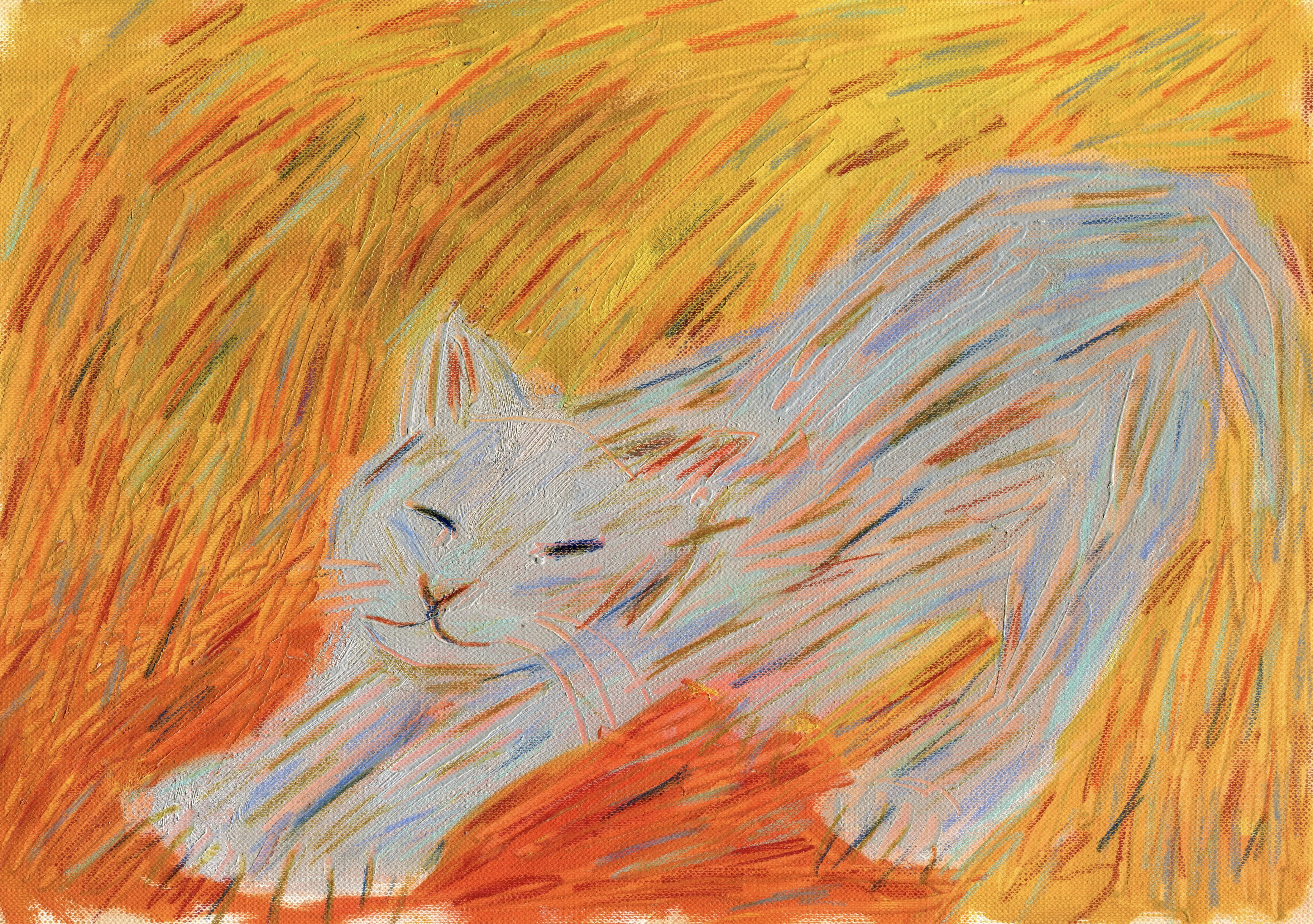 Image of Березень  by Solomiya Ortynska, size: 20х30 см , Painting medium, part of the Про дім series, priced at $120 Photo 2 of 2.